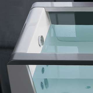   Bath AM152 Platinum Whirlpool Tub Freestanding Bathtub Fixture, White