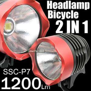 SSC P7 1200Lm LED Bicycle bike Head Light Lamp Torch R  
