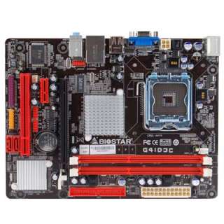 BIOSTAR G41D3C   LGA 775 Intel G41 Chipset Micro ATX Intel Desktop 