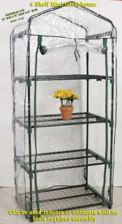 Tier Mini Portable Deck Patio Greenhouse w/ Shelves  