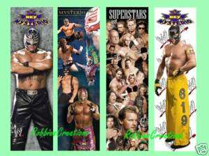 WWE Wrestling BOOKMARKS REY MYSTERIO Superstar poster  