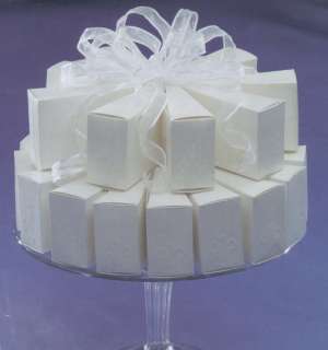White Favor Cake Boxes   Package of 20. Each box is
