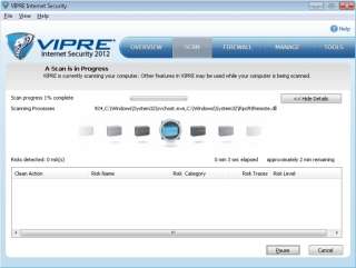 GFI Vipre Antivirus Premium Internet Security 2012 , upto 10 PC 