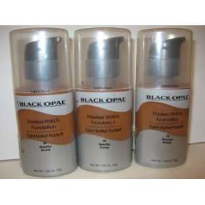 Black Opal Flawless Match Foundation #4 Beautiful Bronze   3 Pack