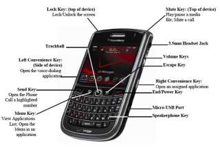 com BlackBerry Tour 9630 Phone, Black (Verizon Wireless) Cell Phones 
