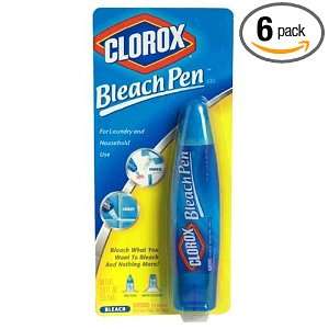  Clorox Bleach Pen Gel 2 Oz. (Pack of 6) Health & Personal 