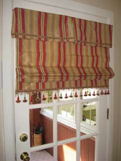 Custom Roman Shade made With your Fabric 61 74 wide  