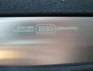 BHG High Carbon German Steel Kitchen Cutlery Set 8in Chef Knife&4in 