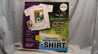   Franklins Instant Photo T Shirt & Matching Greeting Cards Software