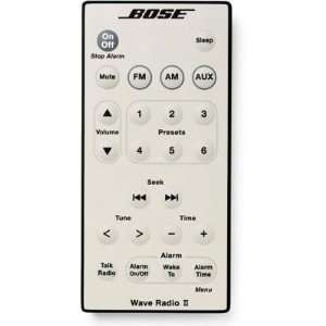  Bose Wave Radio II Large Remote (Platinum White 