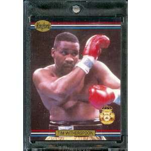   Boxing Card #4   Mint Condition   In Protective Display Case!: Sports