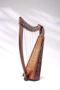 EMS NEW Heather Celtic Harp, 22 strings, Rosewood  