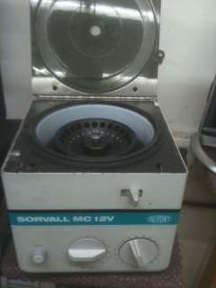 Sorvall MC 12V Centrifuge with Rotor for Parts Repair  