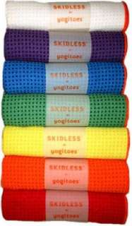 Yogitoes SKIDLESS PREMIUM Yoga Mat Towel BLUE chakra  