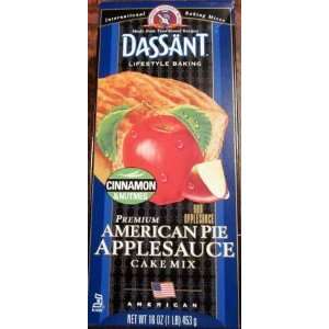 Dassant American Pie Applesauce Cake Mix  Grocery 