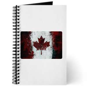   Diary) with Canadian Canada Flag Painting HD on Cover: Everything Else