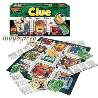 Winning Moves 1137 Clue Classic Edition Board Game  