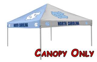   Tar Heels NCAA 9 x 9 Pinwheel Color Tailgate Tent Canopy Top  