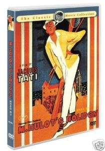 MR. HULOTS HOLIDAY DVD Tati Hulot Comedy Mister Hulots  