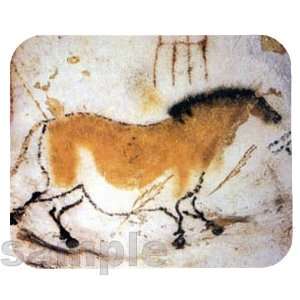  Horse Cave Painting, Lascaux, France Mouse Pad Everything 
