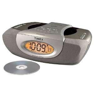  Timex Stereo CD Player Alarm Clock Radio T623T