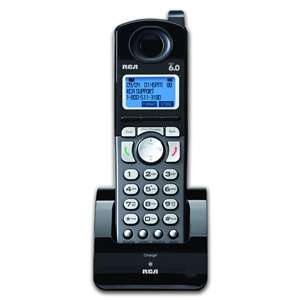RCA Cordless accessory handset  DECT 6.0 technology  2  