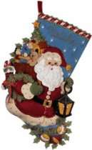  BUCILLA FELT Stocking   Low Price Bucilla Christmas Stocking Kits 