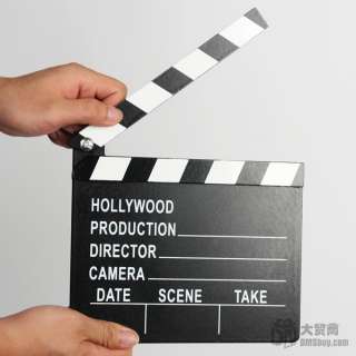 hollywood Clapper board Directors Film Slate Movie Cut  