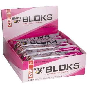  Clif Shot Bloks   Energy Chews   Cran Razz   18 pk Health 