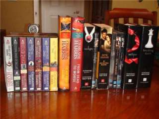 Vampire Collectors Twilight Saga DVD Books True Blood Books Lot of 17 