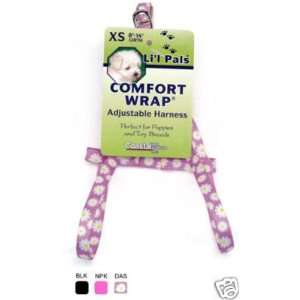  5/16 Lil Pals Comfort Wrap Dog Harness 8 14 BLACK 