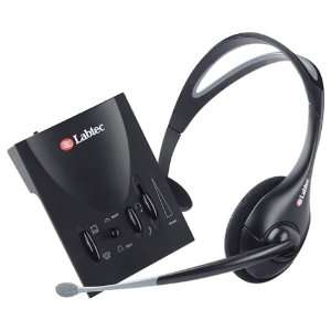  Labtec LVA 5301 Telephone & Computer Headset System Electronics