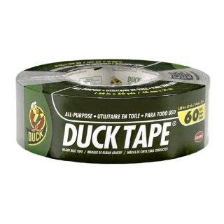 Duck Brand 1.88 Inch by 60 Yard All Purpose Duct Tape, Gray