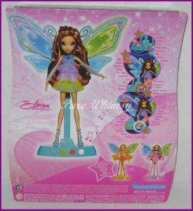 WINX DOLLS BLOOM DOLL COLOR COLOUR MAGIC WINGS LIGHTS SOUND MATTEL 