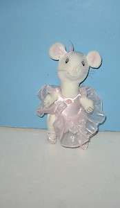   Girl Angelina Ballerina Plush Jointed Mouse Doll w/ TuTu  