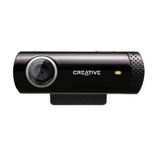 Creative Live Cam Chat HD 720P, 5.7MP Webcam (Black) by Creative