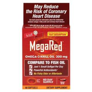 Schiff MegaRed Softgels   60 Count.Opens in a new window