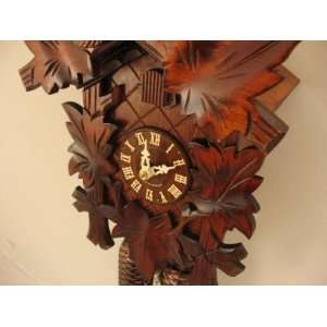  Sternreiter Cuckoo Clocks, Black Forest Leaf and Bird 