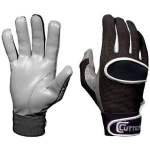 Cutters Original C TACK Football Receiver Gloves   Color Black,Size 