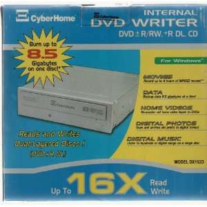    CyberHome Internal DVD Writer   DVD+R/RW+R DL, CD Electronics