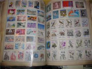 Massive Scott International Stamp Album Binder & 17,000 Stamps  