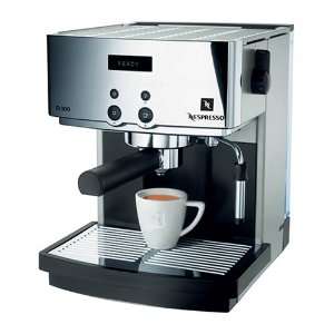  Nespresso D300 Automatic Espresso Machine, Gray and Chrome 