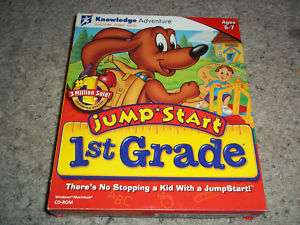 JumpStart 1st Grade Jump Start Educational NEW in BOX  