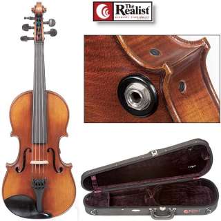 Realist RV 5 Acoustic Electric 5 String Violin with Case
