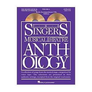  Singers Musical Theatre Anthology Vol 4 Softcover wCD 