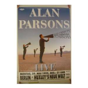 Alan Parsons Project Poster Concert Berlin The 1995