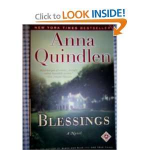  Blessings A Novel Anna Quindlen Books