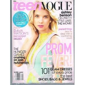 TEEN VOGUE Magazine (April 2012) Ashley Benson: On Pretty Little 