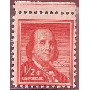  Stamp United States Benjamin Franklin half cent Scott 1030 