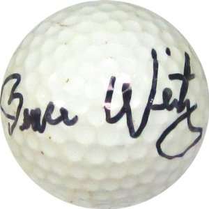  Bruce Weitz Autographed/Hand Signed Golf Ball Sports 